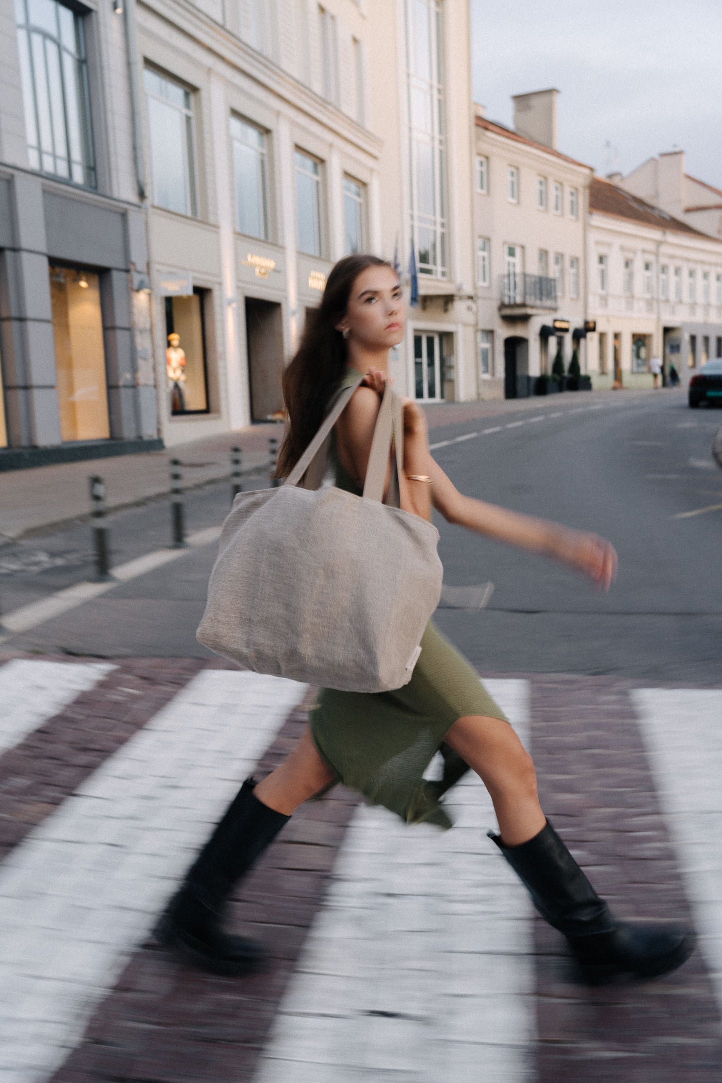 TIMELESS CLASSY LINEN BAG