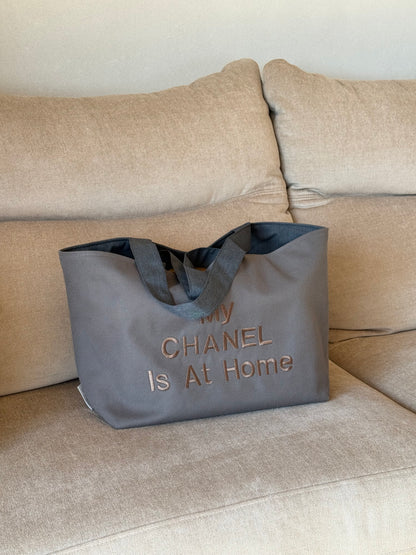 My Chanel Is At Home TOTE BAG