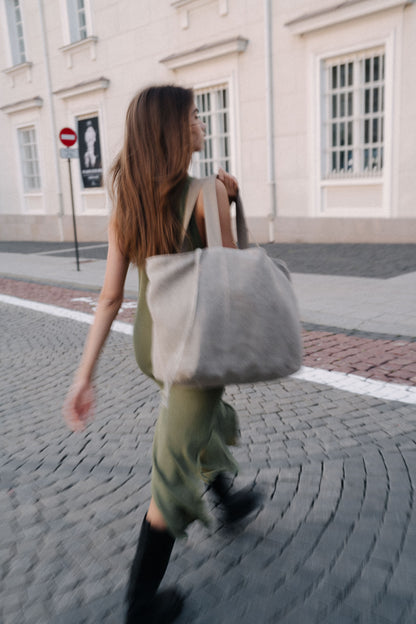TIMELESS CLASSY LINEN BAG
