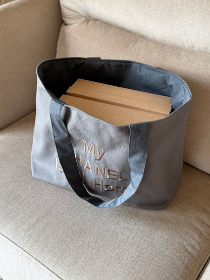 My Chanel Is At Home TOTE BAG