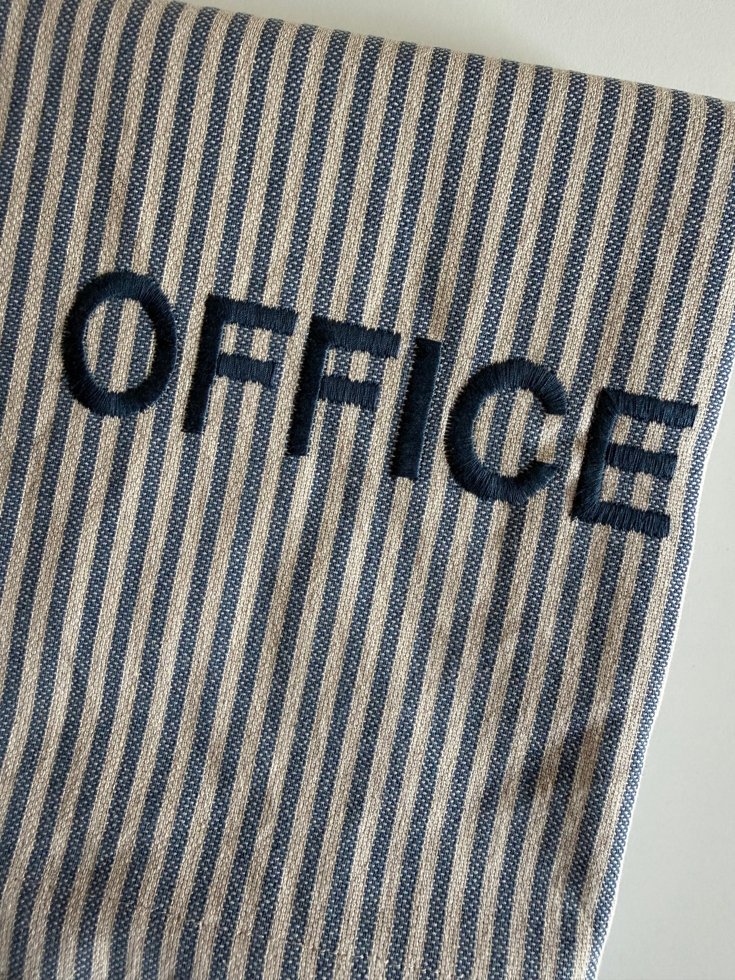Beach Blanket “ OUT OF OFFICE” BLUE