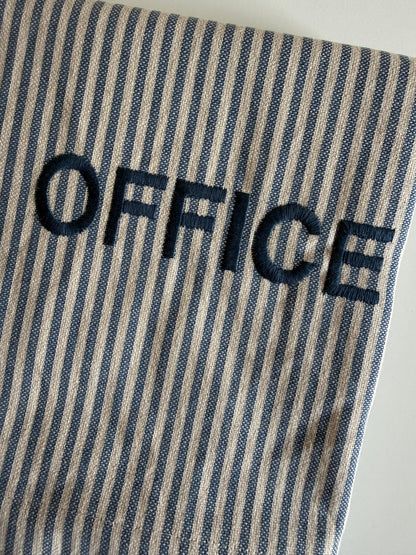 Beach Blanket “ OUT OF OFFICE” BLUE