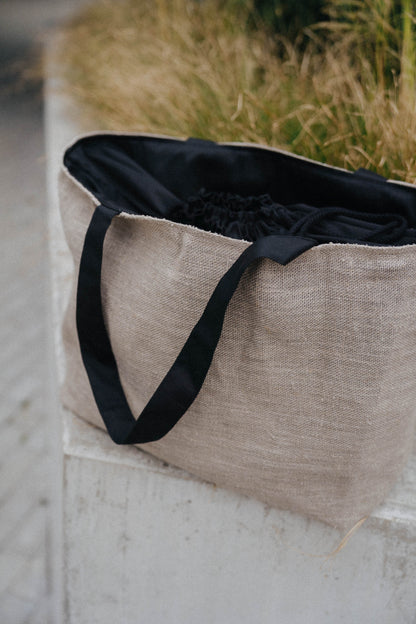 LINEN VERY EXPENSIVE BAG