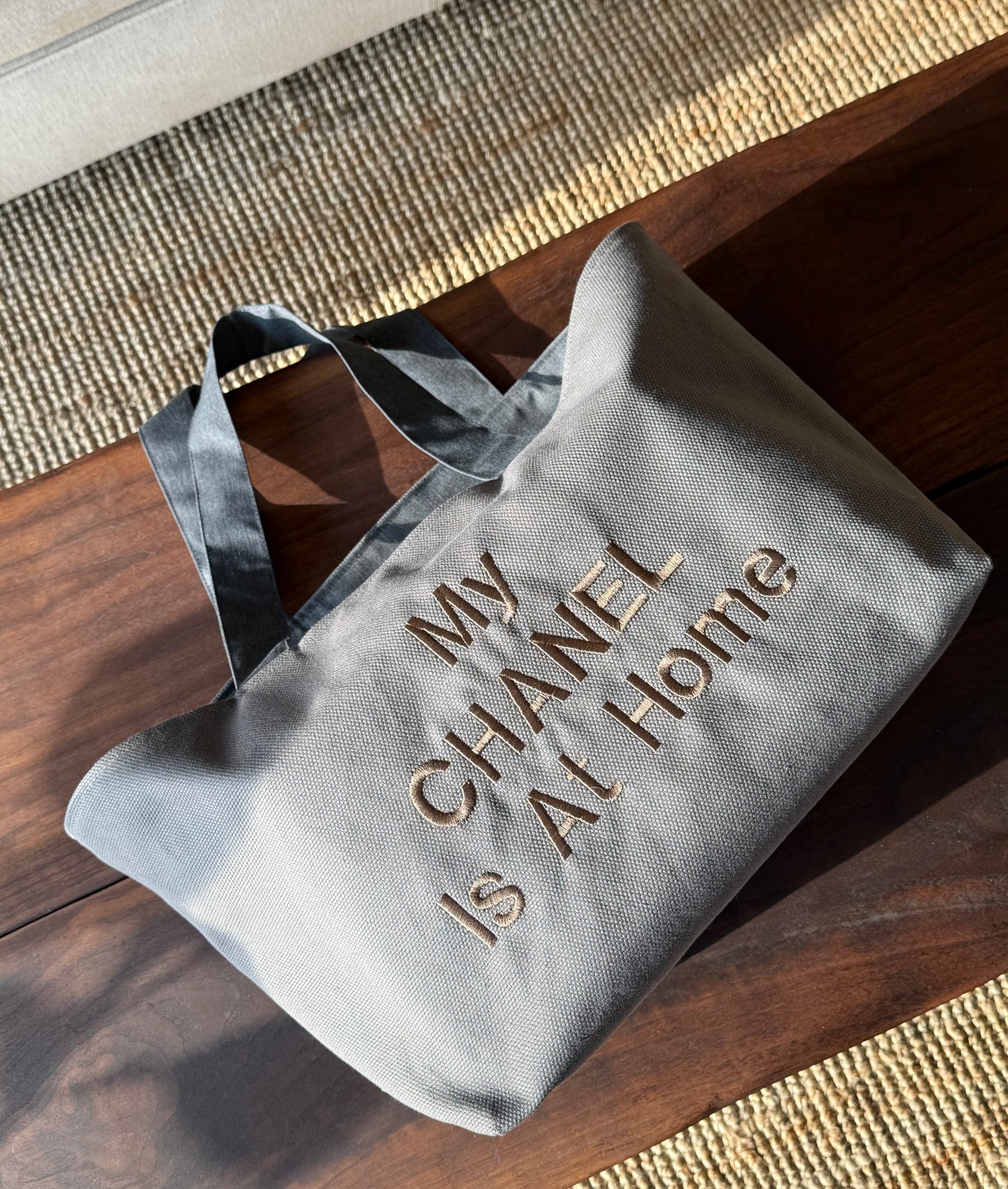 My Chanel Is At Home TOTE BAG