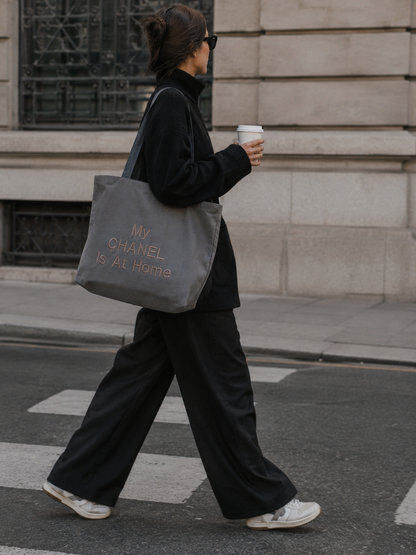 My Chanel Is At Home TOTE BAG