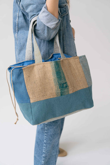 Jeans Blue Bag With pockets