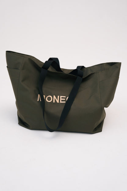 WATERPROOF CHAKI TOTE