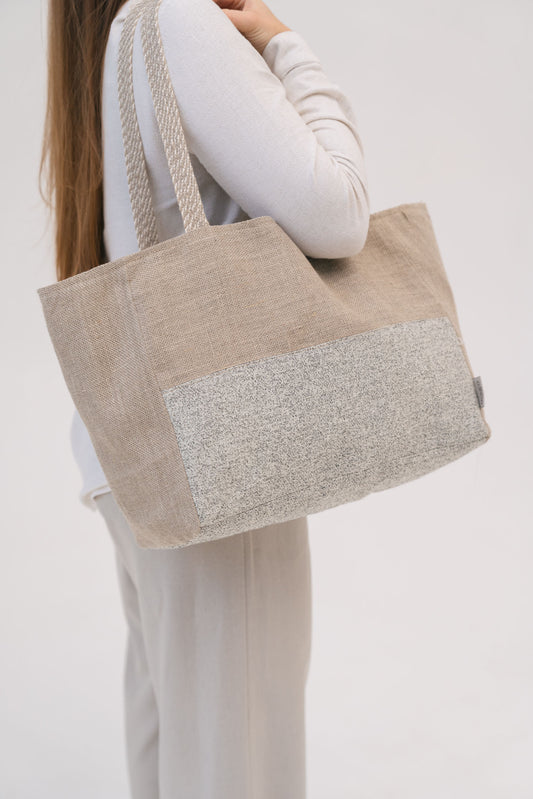 LINEN TOTE