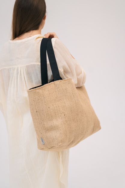 BLACK COFFEE SACK BAG